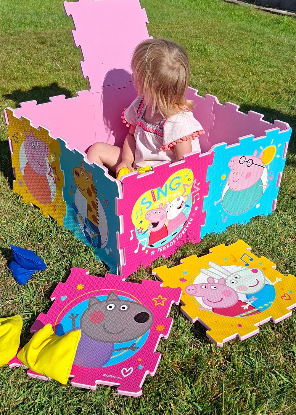 Peppa Pig 12 Piece EVA Play Mat - One Size Image 4