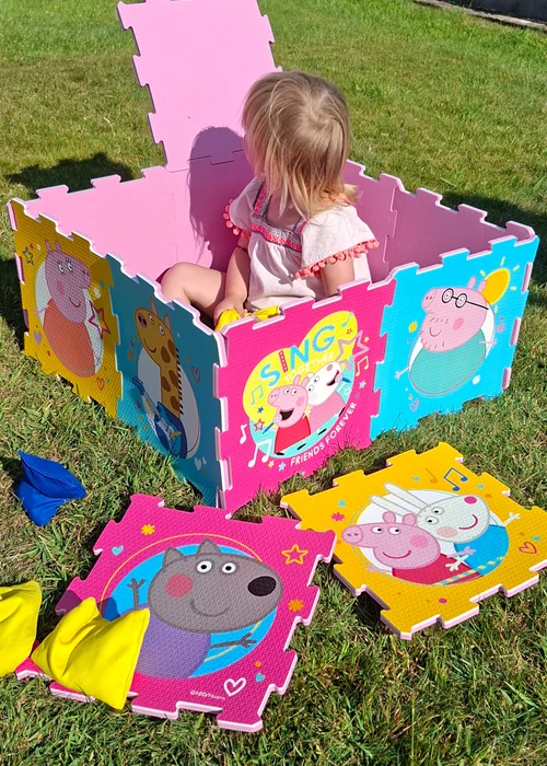 Peppa Pig 12 Piece EVA Play Mat - One Size Image 4