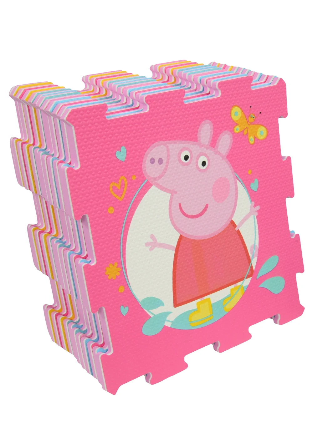 Peppa Pig 12 Piece EVA Play Mat - One Size Image 6