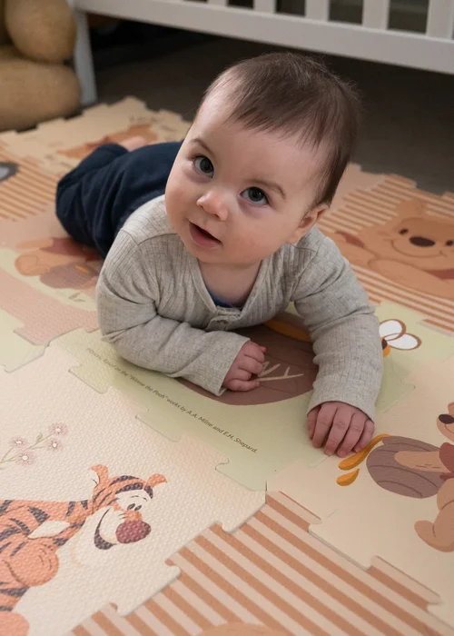 Winnie The Pooh 12 Piece EVA Play Mat - One Size Image 2