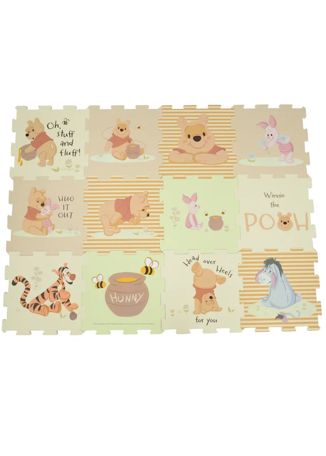 Winnie The Pooh 12 Piece EVA Play Mat
