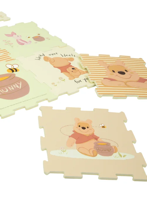Winnie The Pooh 12 Piece EVA Play Mat - One Size Image 6