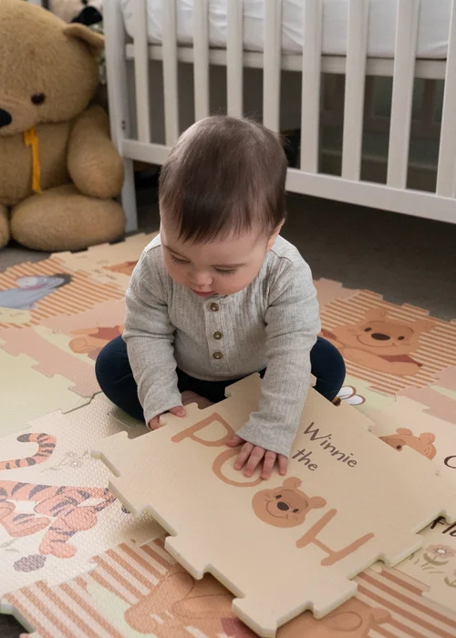 Winnie The Pooh 12 Piece EVA Play Mat - One Size Image 3