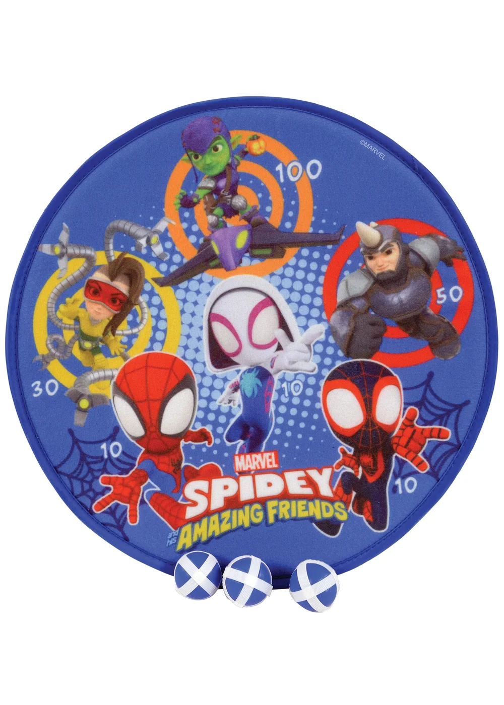 Spidey & His Amazing Friends 4in1 Bumper Box of Garden Games - One Size Image 5