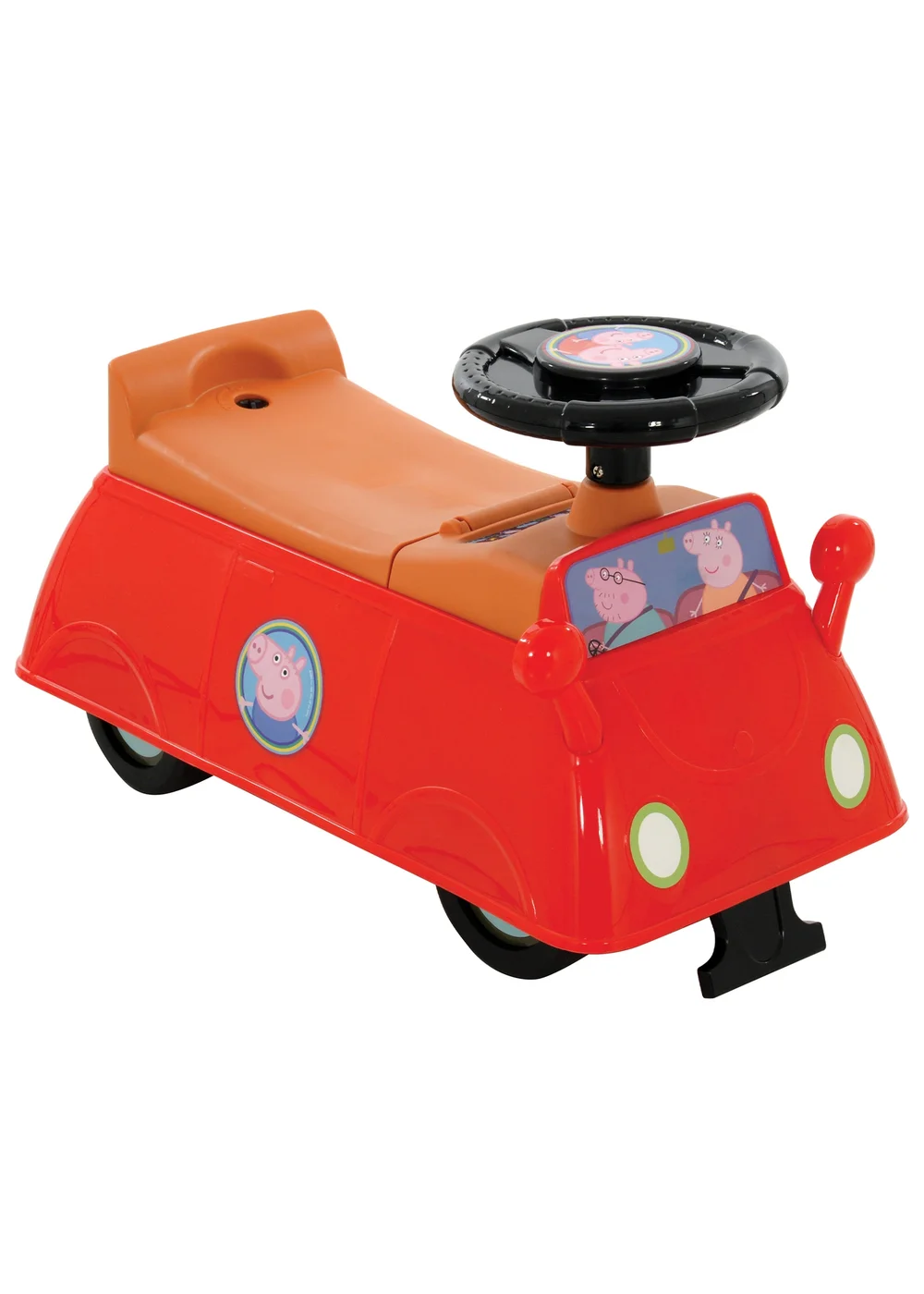 Peppa Pig Car Ride On - One Size Image 1