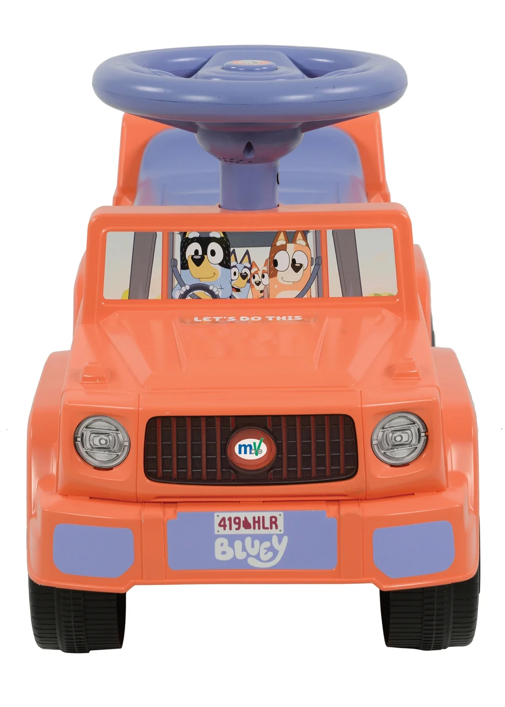 Bluey 4x4 Ride On - One Size Image 2