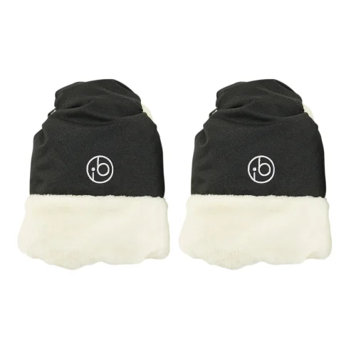 Ickle Bubba Black Pram Mitts - One Size Image 2
