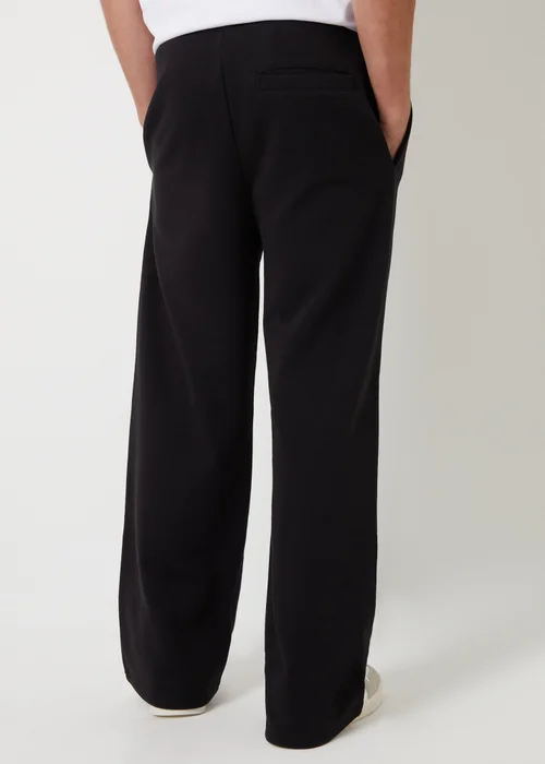 Threadbare Black Wide Leg Joggers - XL Image 2