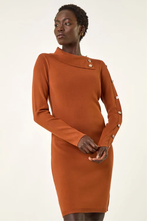 holland cooper knitted dress Holland Cooper Leyla Knitted Dress Natural Women's Size Extra Large