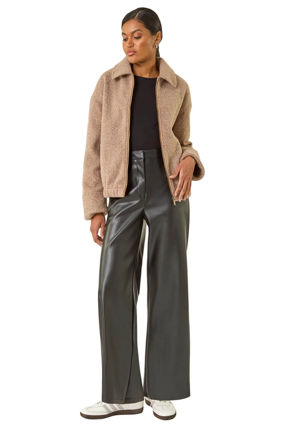 Roman Stone Boucle Bomber Jacket - 12 Image 2