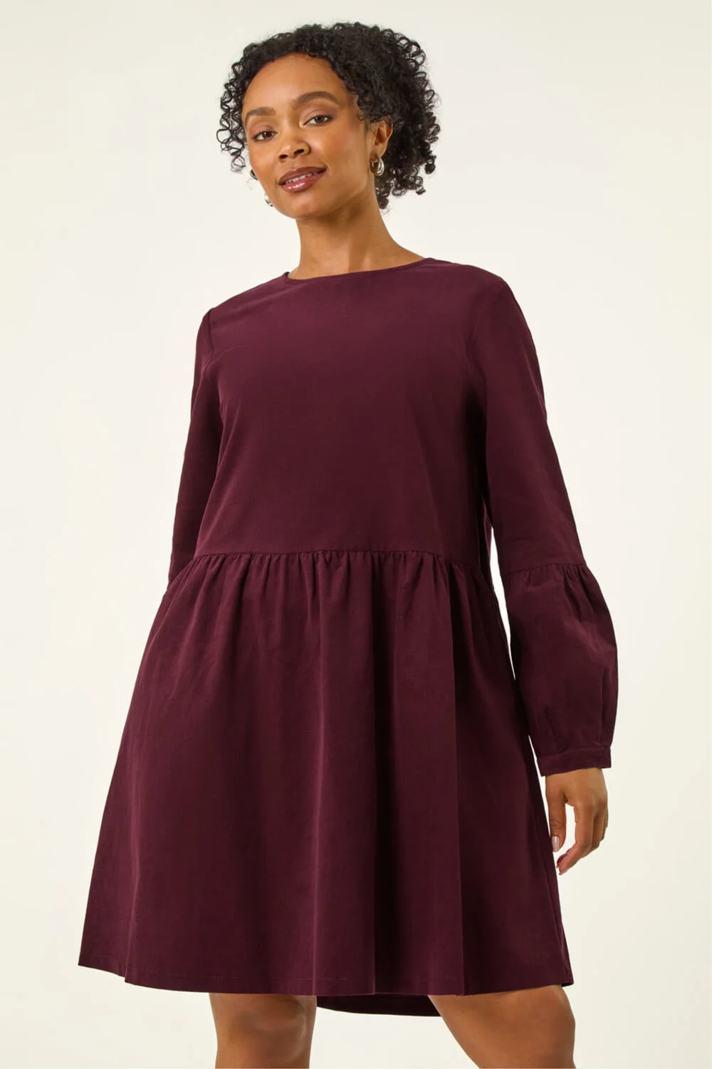 roman mini dress Roman Rose - Velvet Corset Rosette Mini Dress
