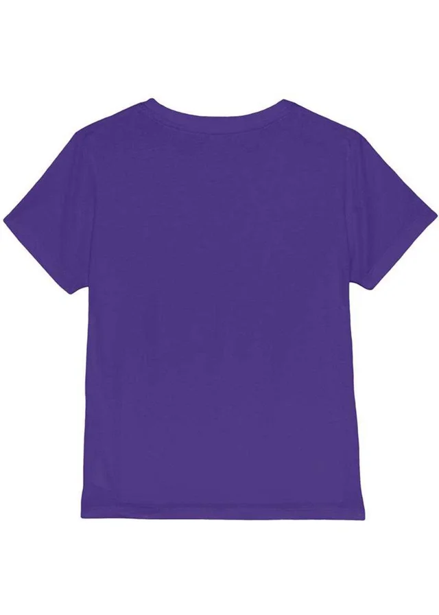 K-Pop Demon Hunters Kids Purple Pastel Logo T-Shirt (3-13yrs)