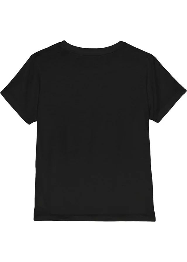 K-Pop Demon Hunters Kids Black Huntr/X Poster T-Shirt (3-13yrs)