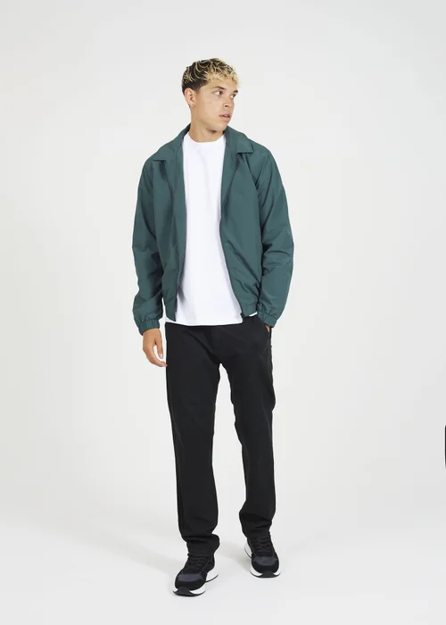 Brave Soul Green Lightweight Harrington Style Jacket - XL Image 4