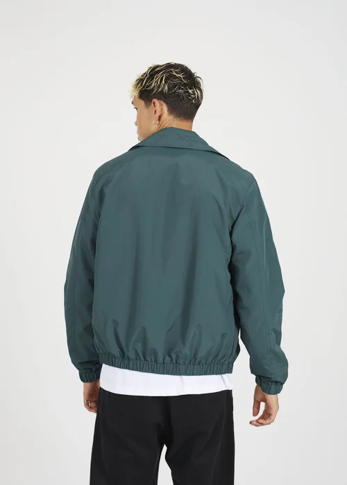 Brave Soul Green Lightweight Harrington Style Jacket - XL Image 2