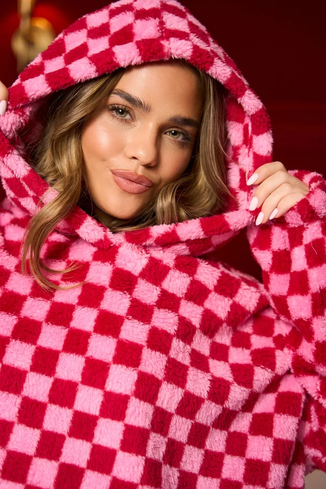 JimJam Pink Check Twosie