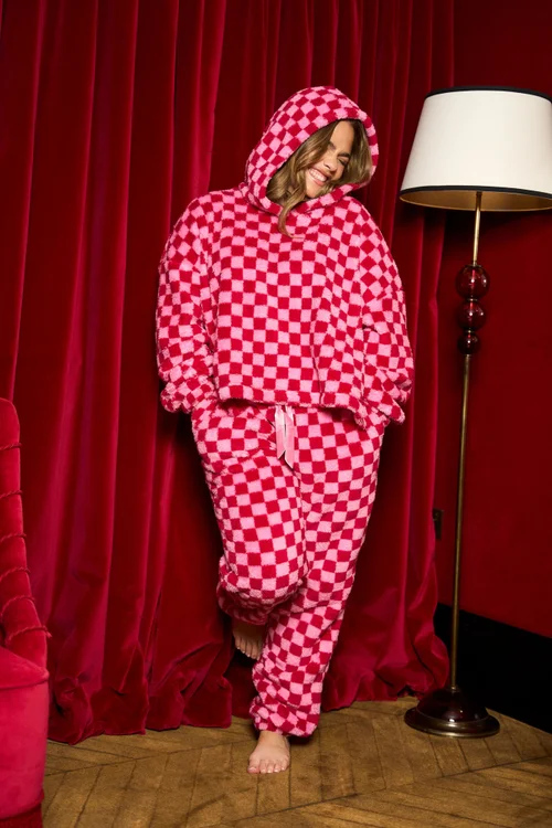 JimJam Pink Check Twosie - L/XL Image 3