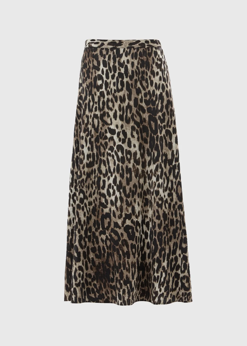 Brown Leopard Print Co Ord Midaxi Skirt - 26 Image 4