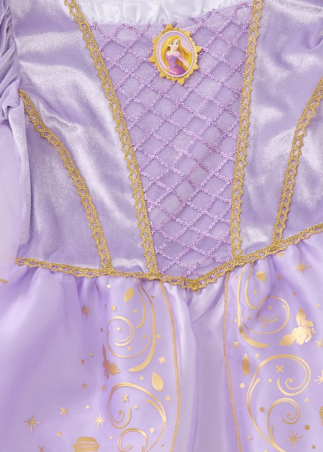 Purple Rapunzel Fancy Dress (3-9yrs)