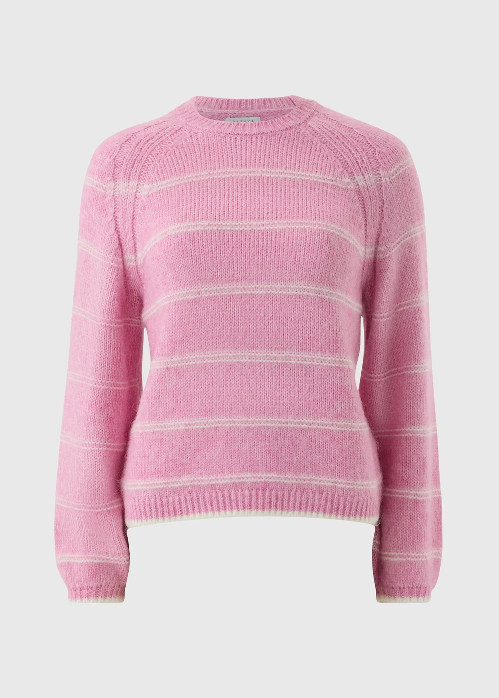 Pink Stripe Knitted Jumper - XS Image 4