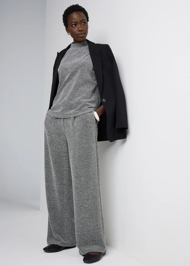 Et Vous Grey Wide Leg Co Ord Trousers