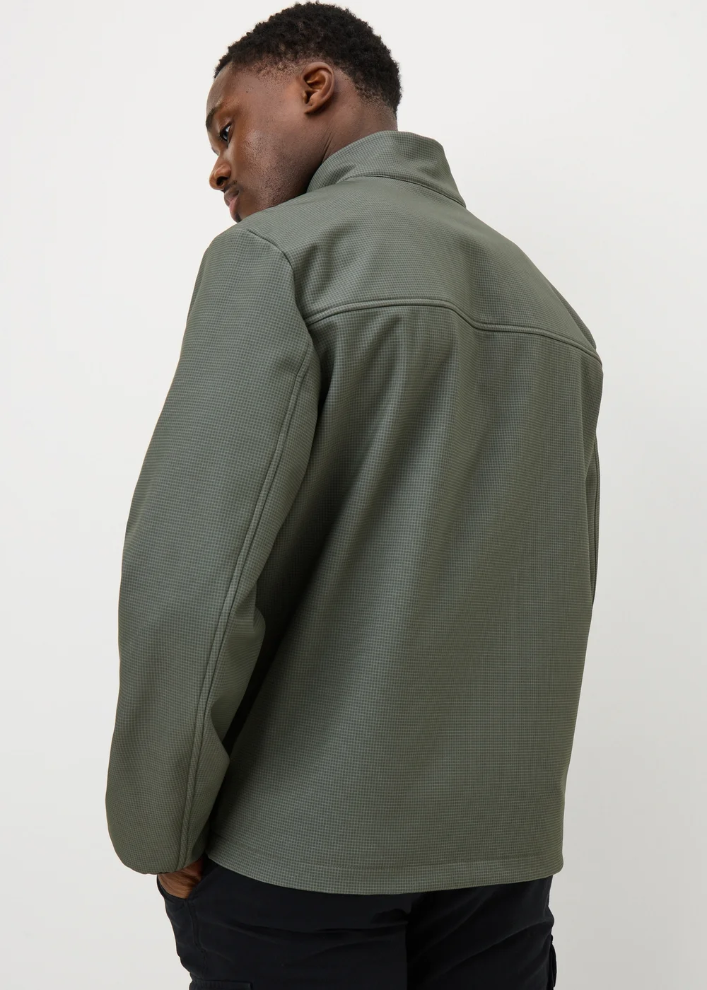 Charcoal Funnel Soft Shell Jacket - S Image 3