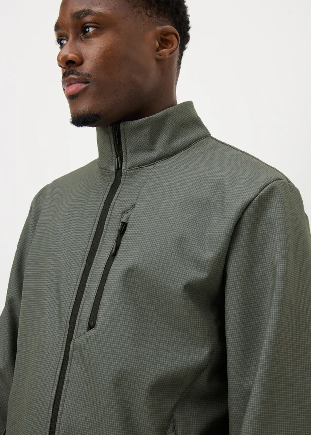 Charcoal Funnel Soft Shell Jacket