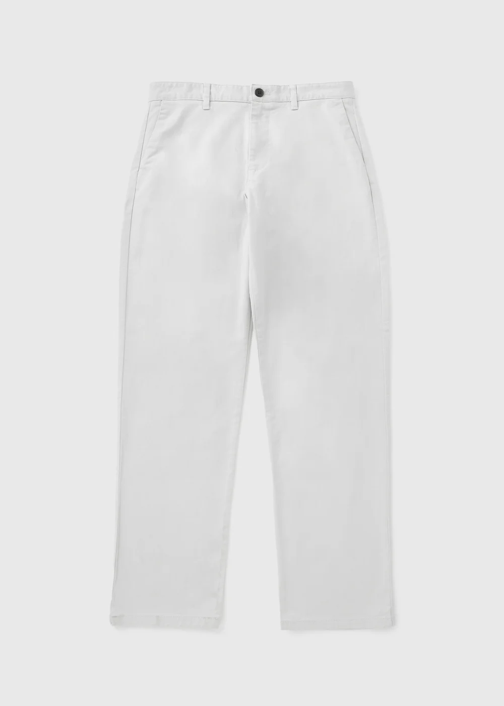 Light Grey Straight Fit Chinos - 30 Waist Regular Image 4