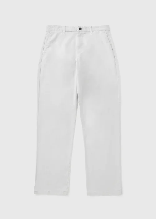 Light Grey Straight Fit Chinos - 30 Waist Regular Image 4
