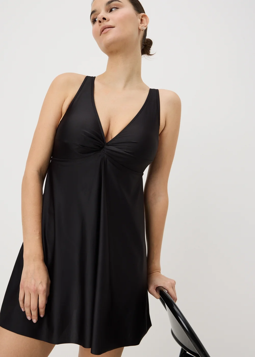 Black Shapewear Swim Dress - 10 | Matalan Black Shapewear Swim Dress - 10 | Matalan