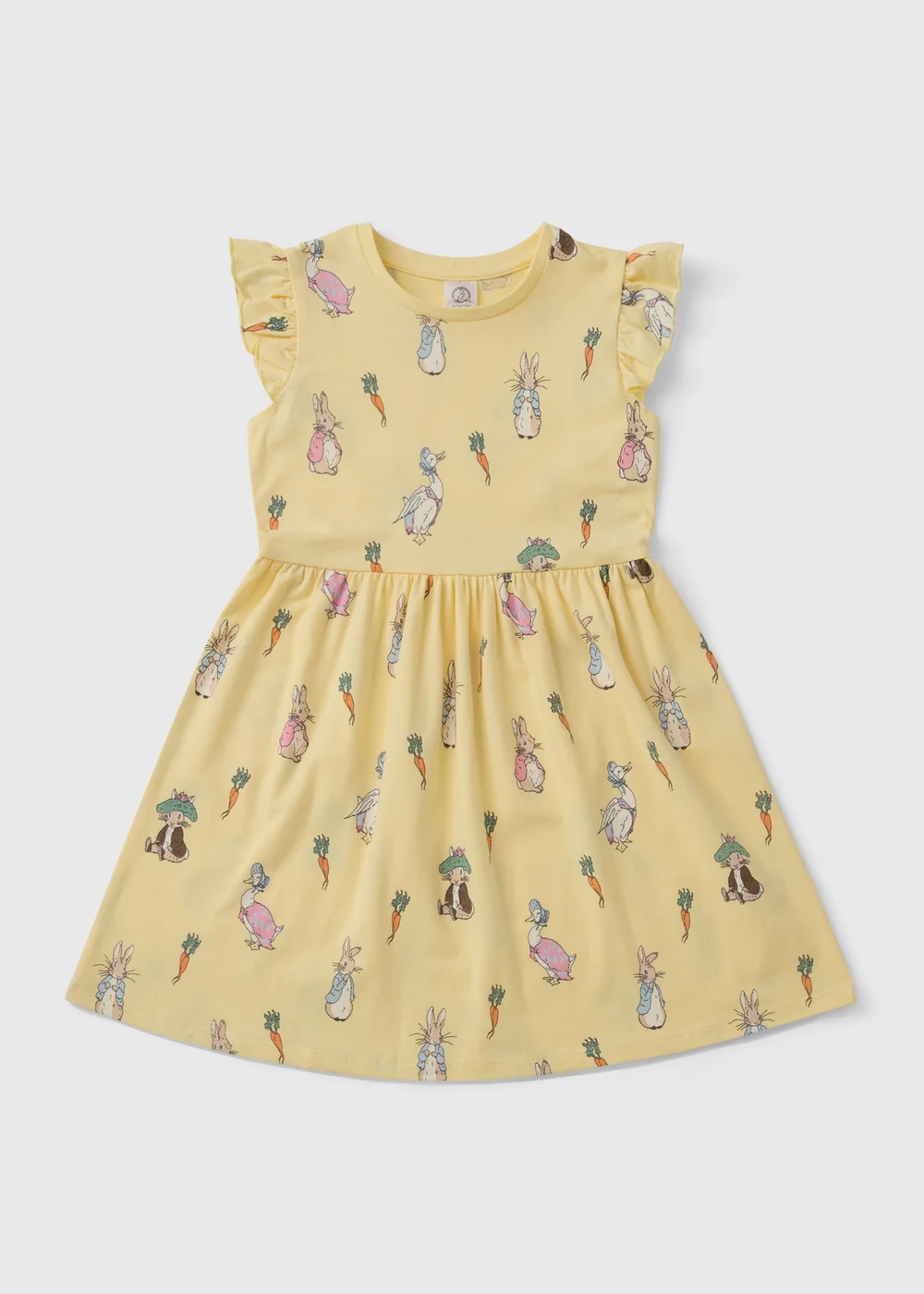 Peter Rabbit Yellow Dress Rabbit Peter Rabbit Girls Yellow Dress (1-6yrs) - 1-1.5 Yrs | Matalan