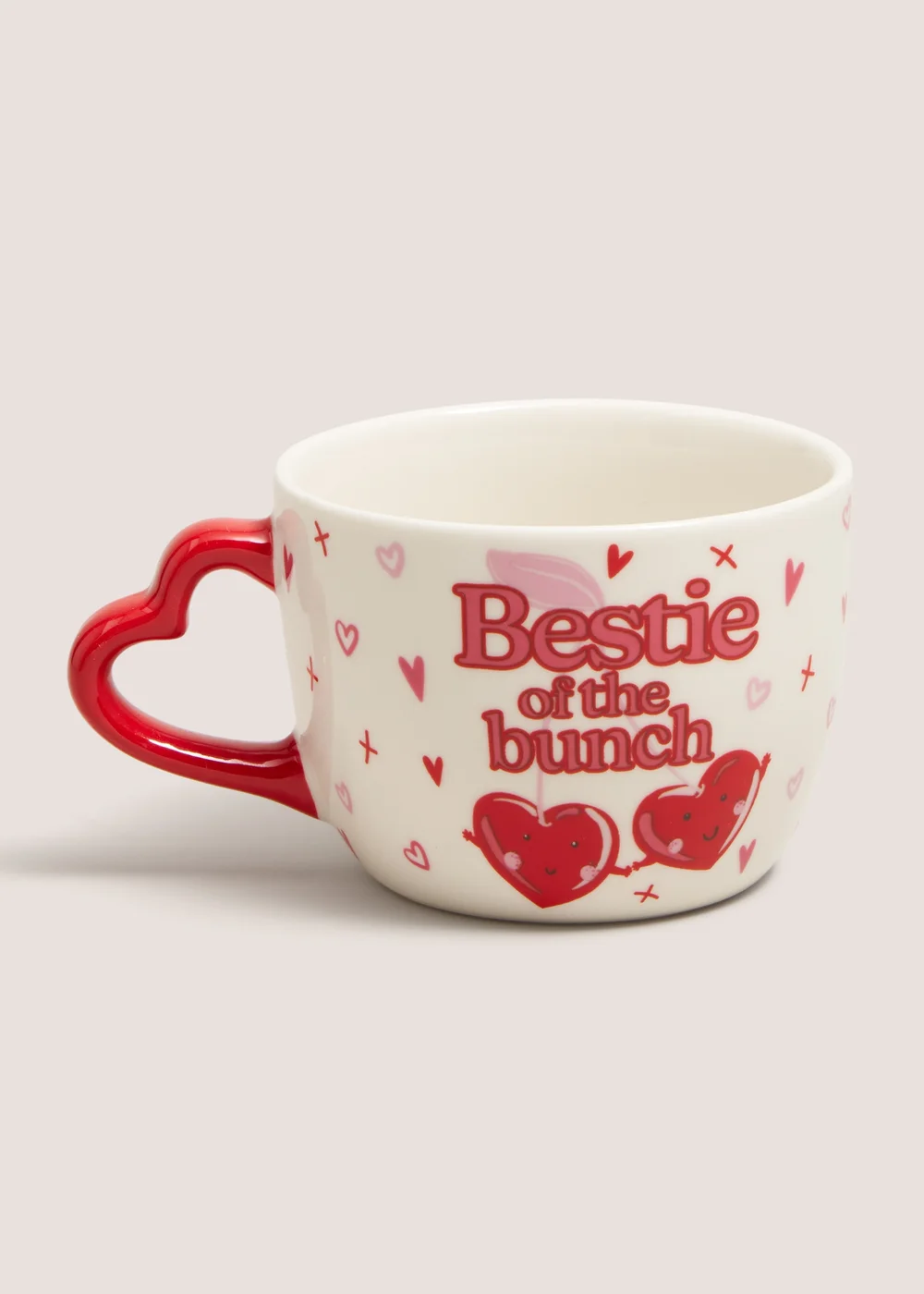 Red Heart Bestie Mug Image 1