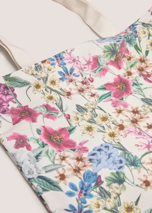 Floral Tote Bag Image 2