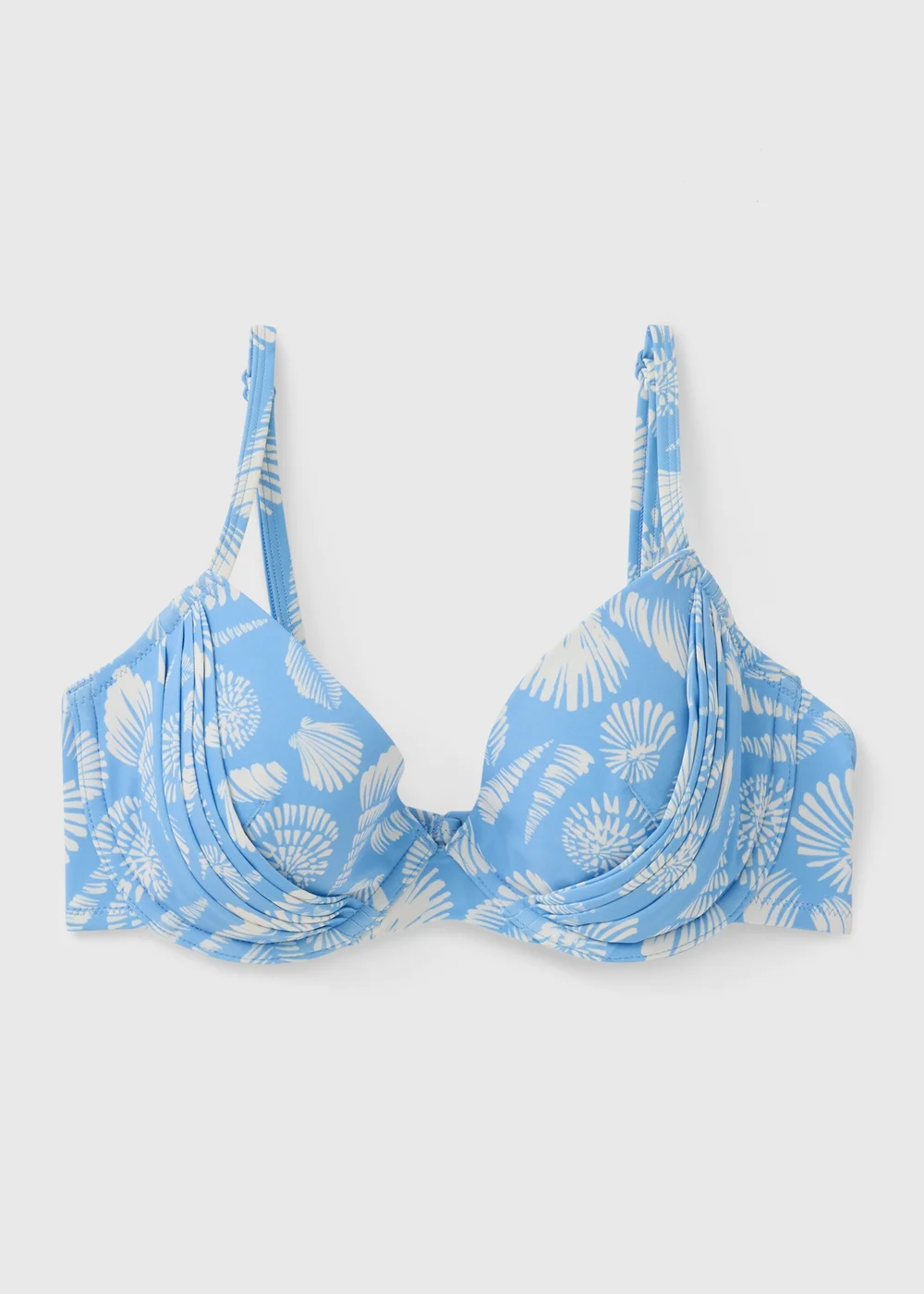 Blue Shell Underwired Bikini Top - 32A Image 3