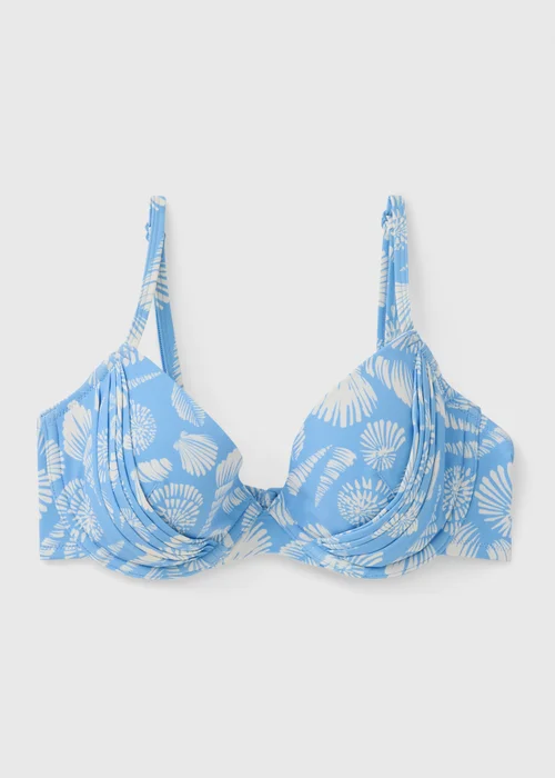 Blue Shell Underwired Bikini Top - 32A Image 3
