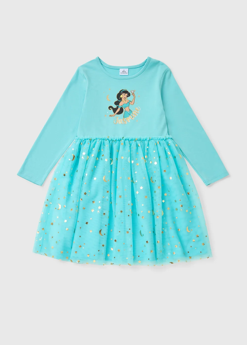 Disney Girls Blue Princess Jasmine Dress (2-8yrs) - 2-3 Yrs | Matalan Disney Girls Blue Princess Jasmine Dress (2-8yrs) - 2-3 Yrs | Matalan