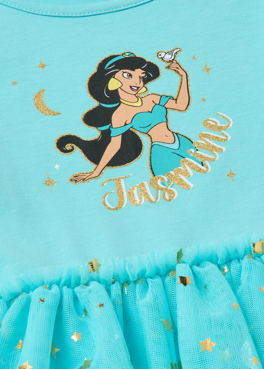 Disney Girls Blue Princess Jasmine Dress (2-8yrs) - 2-3 Yrs | Matalan Disney Girls Blue Princess Jasmine Dress (2-8yrs) - 2-3 Yrs | Matalan