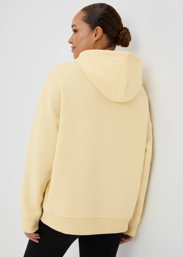 Buttermilk Long Sleeve Basic Hoodie