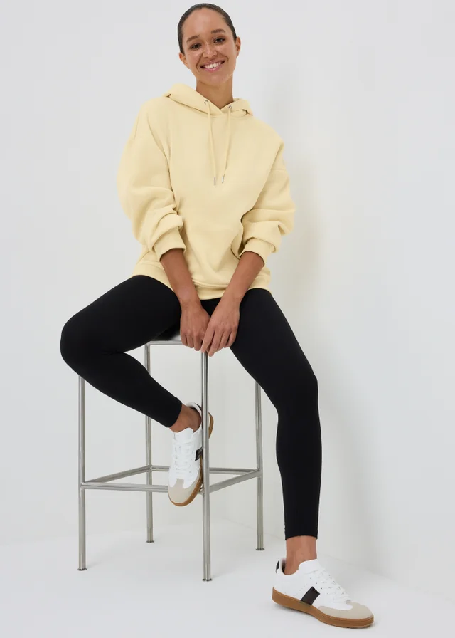 Buttermilk Long Sleeve Basic Hoodie