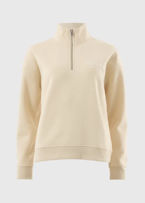 Buttermilk Half Zip Co Ord Sweatshirt - XS Image 4