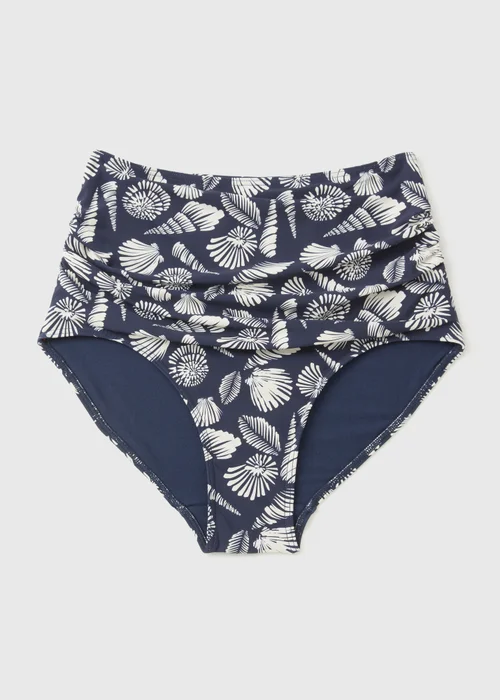 Navy Shell Shapewear Full Bikini Bottoms - 24 Image 3