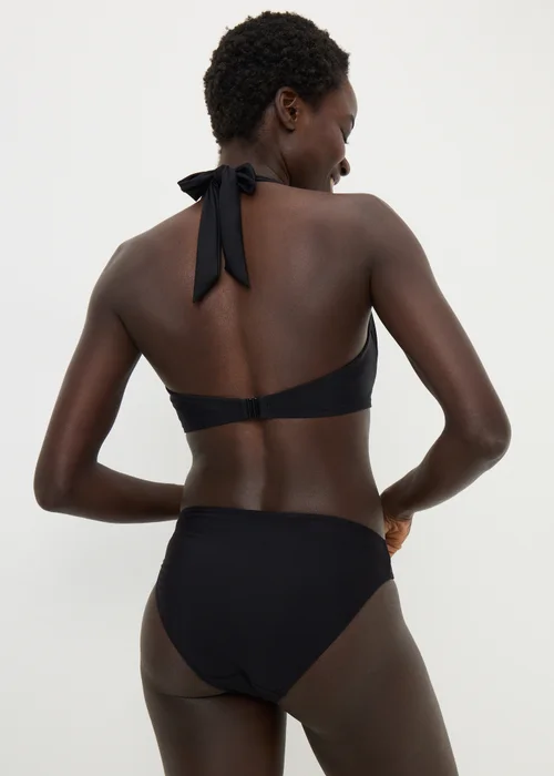 Black Shapewear High Leg Bikini Bottoms - 12 Image 2