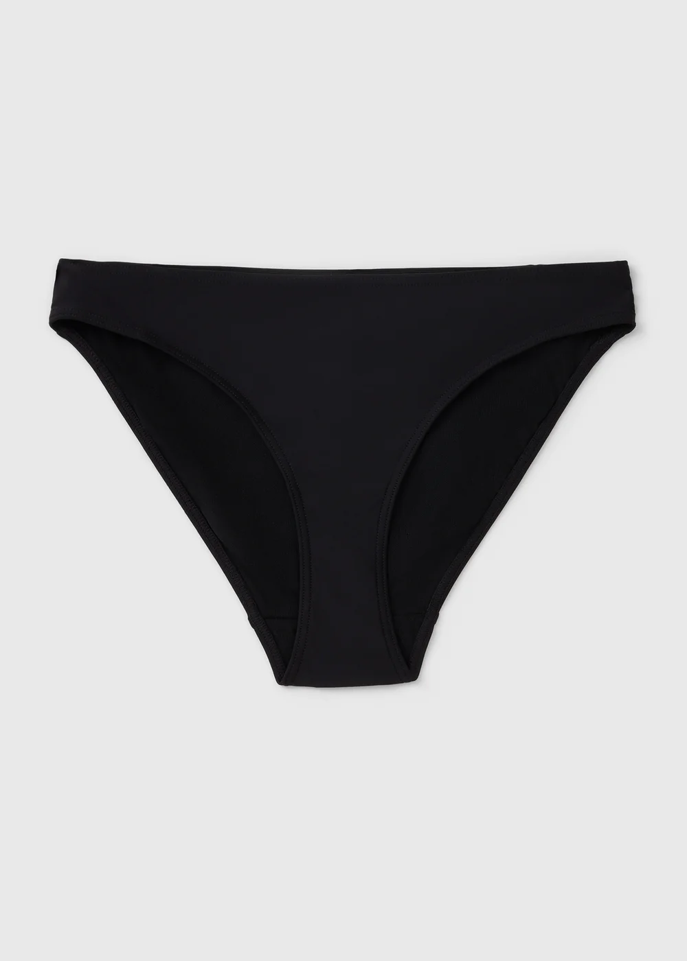 Black Shapewear High Leg Bikini Bottoms - 12 Image 3