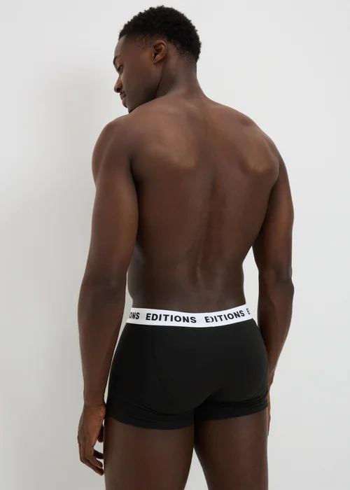 5 Pack Black Editions Waistband Hipsters - XS Image 3