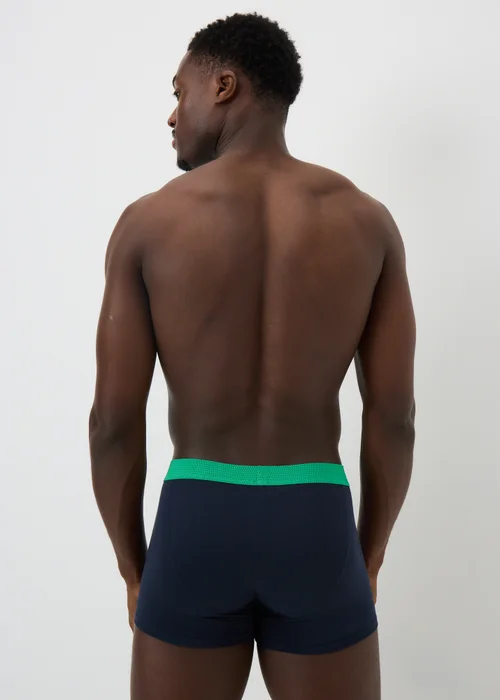 5 Pack Navy Neon Waistband Trunks - XXXL Image 2