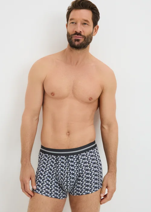 5 Pack Mono Geometrical Print Hipsters - XS Image 2