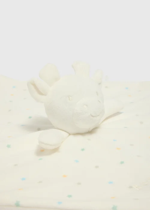 Baby White Born In 2026 Giraffe Comforter - One Size Image 2