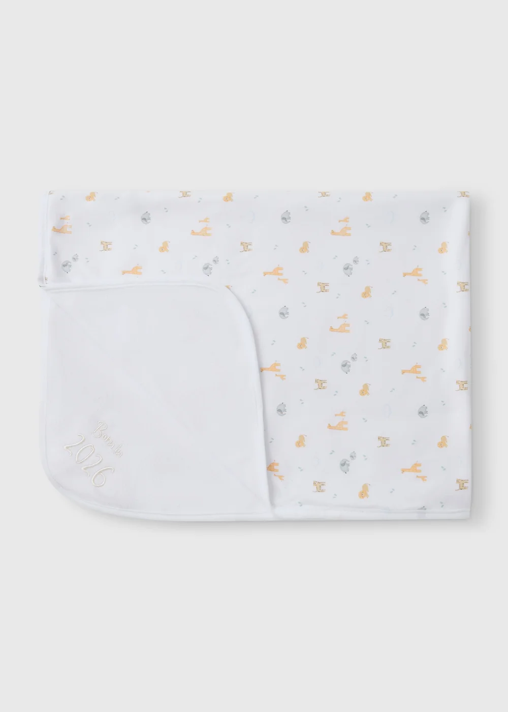 Baby White Born In 2026 Blanket - One Size Image 2