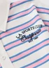 Girls Pink Stripe Polo Top (7-15yrs) - Age 9 Years Image 2
