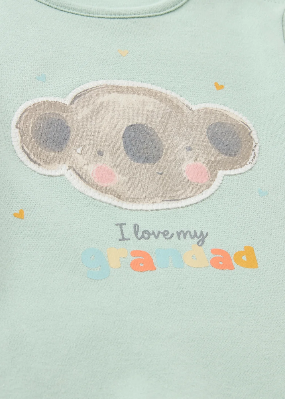 Baby Sage Koala Grandad Sleepsuit (Newborn-18mths) - Age 0 - 3 Months Image 2